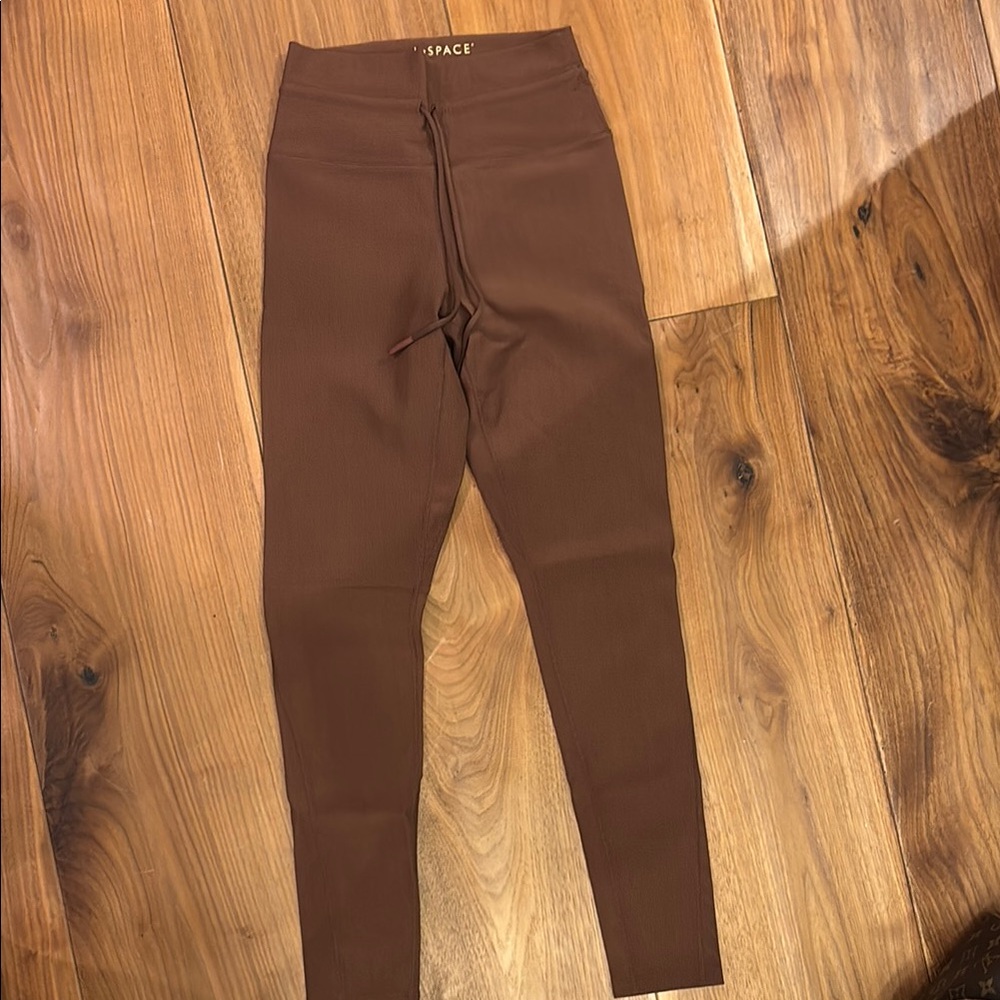 l*space Brown Leggings small excellent condition